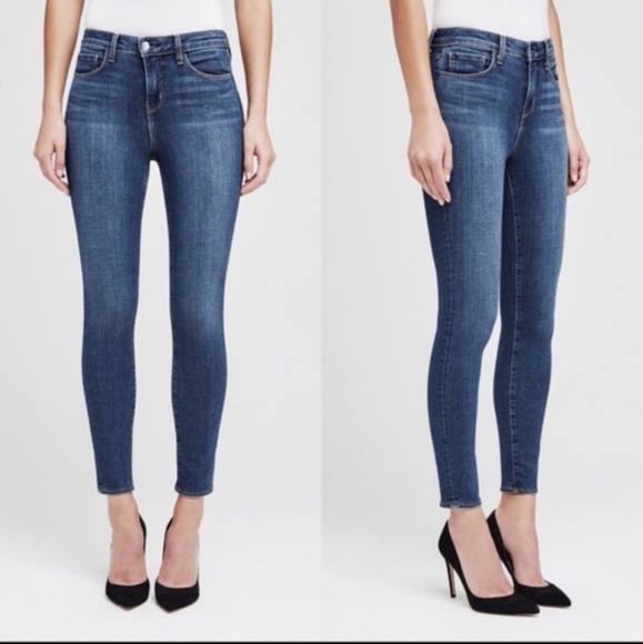 L'AGENCE Denim - L'AGENCE Brigitte Mid Rise Skinny Jeans